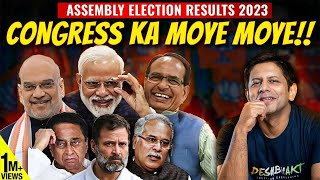 Election Results  How BJP Decimated Congress in SemiFinals Before 2024  Akash Banerjee amp Adwaith [upl. by Ellerret347]