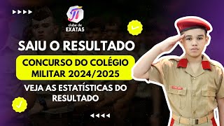 Resultado Concurso Colégio Militar 20242025 6° ano  20 Alunos do Clube de Exatas Aprovados 🏆 [upl. by Dyan533]