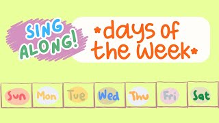 quotDays of the Weekquot song to the tune of The Addams Family theme  Preschool Calendar Songs for Kids [upl. by Ynitsed]