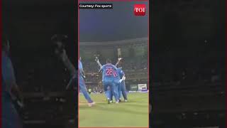 Dhonis Winning Shot from 2011 World Cup Final Match  India vs Australia World Cup 2023 Final [upl. by Ardnaik]