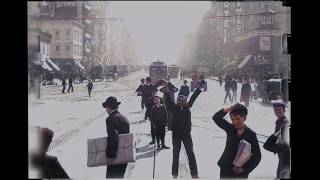 A Trip Down Market Street 1906  4k Colorized 60fps [upl. by Carolyn]