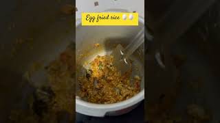 Egg fried rice 🥚🥚😍  simple recipe  homemade cooking shortsvideo shortsviral shorts food [upl. by Lai]