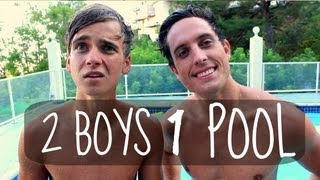 2 BOYS 1 POOL [upl. by Okihsoy85]