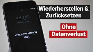 iPhone löschen zurücksetzen und wiederherstellen  ohne Datenverlust Apple ID Passwort amp iTunes [upl. by Candis453]