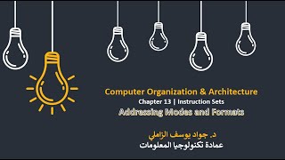 COA  CH 13  Instruction Sets  Addressing Modes amp Formats [upl. by Enawyd586]