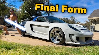 AFTER 7 YEARS MY MR2 SUPER CAR IS COMPLETE [upl. by Collie]