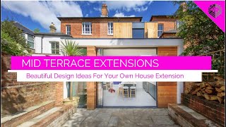 Mid Terrace Extensions  Beautiful Mid Terrace House Extension Ideas  AVONPRESS DESIGN STUDIO [upl. by Adran]