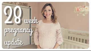 28 week pregnancy update  third trimester  anxiety [upl. by Nivlam]