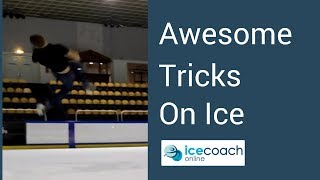 Awesome Ice Skating Tricks [upl. by Dyke]