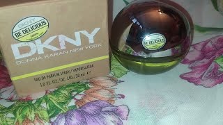 DKNY Fragancia Be Delicious Perfume reseña en español dkny [upl. by Labanna226]