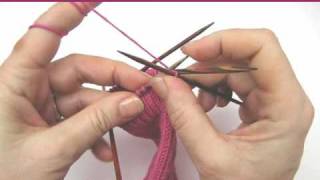 Handschuhe stricken  Teil 3  Fäustlinge Spitze abnehmen [upl. by Oinafipe]