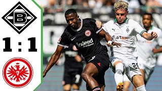 mönchengladbach Vs Eintracht Frankfurt  1 1   EXTENDS Highlights  Bundesliga [upl. by Dray]