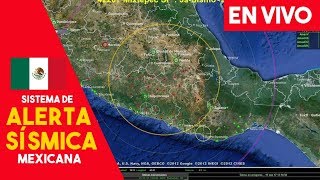 🔴EN VIVO Sistema de Alerta Sísmica Mexicano​ quotSASMEXquot 247 [upl. by Akemad]