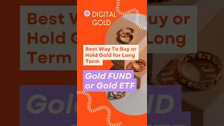 Best Gold investment  Gold bond Gold FUND or Gold ETF [upl. by Sorips]