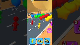 Shape Evolution Race and Run 👈 shorts shortsviral gaming games gamer shortvideo shortsvideo [upl. by Naeerb]