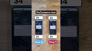 Google Pixel 8a vs Pixel 9 performance test [upl. by Anura]