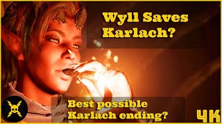 Wyll Saves Karlach from dying  Best Possible Karlach Ending  Baldurs Gate 3 [upl. by Wailoo565]