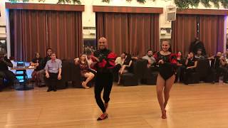 DASHA REUT amp NOEL ROJAS DANCE PROJECT PACHANGA ROUTINE THE GRANADASLA BACHATA WEEKENDER 2017 [upl. by Ytsenoh]