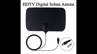 HDTV Digital Sobna Antena  Kragujevac  Flat Indoor TV Signal Digital Antenna HD 1080P [upl. by Asseral]