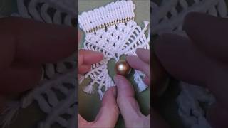 DIY ANGEL  Macrame Christmas Ornaments macrame christmascrafts [upl. by Pantin]