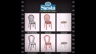 From 1990 to 2020 Siesta chairs revolution [upl. by Nezah515]