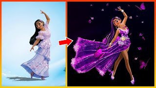 Encanto Isabela Madrigal Glow Up Into Butterfly Princess  Cartoon Transformation  Stars Wow [upl. by Lakin]