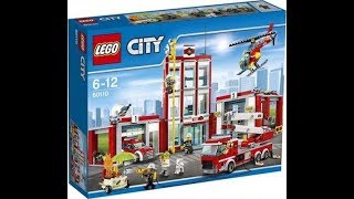 LEGO 60110 City Fire Station [upl. by Isabel445]