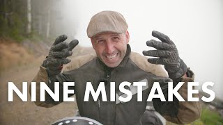 9 MISTAKES Adventure Motorcycle Riders Make Every Day  You Can Do Better  Dual Sport Riders Too [upl. by Fedirko389]