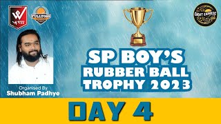 SP BOYS RUBBER BALL TROPHY  VEDHI SAPHALE 2023  DAY 4 [upl. by Antipas]