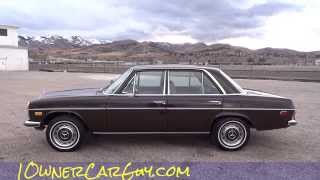 W114 Mercedes Benz 220D Diesel W115 Youngtimer 220 a Euro 300D [upl. by Aileek]