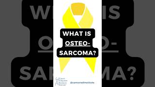 📌 What is Osteosarcoma  Cancer Education and Research Institute canceredinstitute sarcoma [upl. by Gerta765]