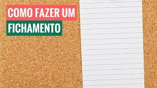 Fichamento Como fazer um fichamento passo a passo no TCC Guia Completo [upl. by Zoeller738]