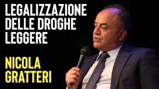 Nicola Gratteri sulla legalizzazione delle droghe leggere [upl. by Adnawot]