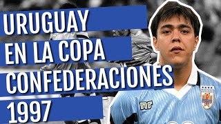 Uruguay en la Confederaciones 1997 Iba por todo hasta que un gol dorado sentenció la suerte Charrúa [upl. by Laaspere864]