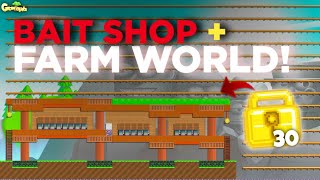 Bait Shop  Farm World in Growtopia [upl. by Negrom]