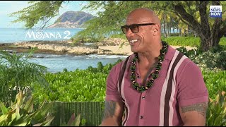 Behind the Scenes of Disneys Moana 2 Dwayne The Rock Johnson as Maui [upl. by Inna508]