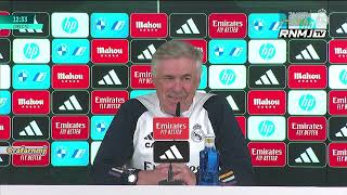 ANCELOTTI Rueda de prensa hoy previa Real Madrid  Girona 08022024 [upl. by Nibot]