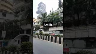 Antilia Mumbai ambani antilia antiliahouse trending shorts india mumbai travel [upl. by Kelwunn]