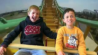 Green screen  de rollercoaster van de Twisters [upl. by Phylis]