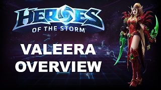 Valeera Overview and Build Recommendation Heroes of the Storm PTR [upl. by Reema]