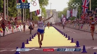 Elena Lashmanova Wins Womens 20km Race Walk  London 2012 Olympics [upl. by Felt]