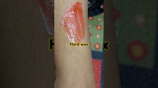 Waxing with red wax hairremoval hardwaxwaxbeads  waxingstudiowaxstudio coldwax bodywax wax [upl. by Naot]