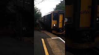 GWR class 150 pulling into Bere Alston gwr [upl. by Malissia59]