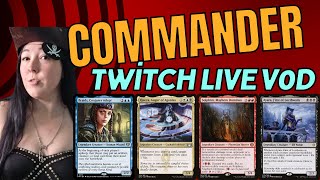 Twitch VOD\ Commander Night with Beyond the Machina CMDRUD87 amp CooperLeef [upl. by Atikehs]