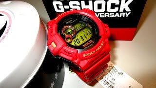 G Shock G9330A4ER Casio watch 30th anniversary unboxing byTheDoktor210884 [upl. by Nodgnal923]