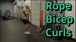 Rope Bicep Curls [upl. by Loy]