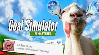 Goat Sim Remastereds Platinum Was Actually AWESOME [upl. by Behl]