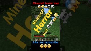 Minecraft horror mod minecrafthumor minecraftjokes minecraftmods funny trending shortvid op [upl. by Mota]