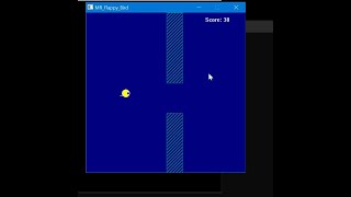 Flappy Bird Game in C by using Graphicsh [upl. by Mcadams127]