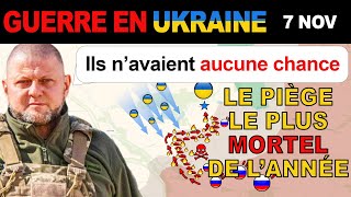 7 nov  PAS DE PITIÉ Les Russes subissent une destruction totale de leur colonne [upl. by Enilram]